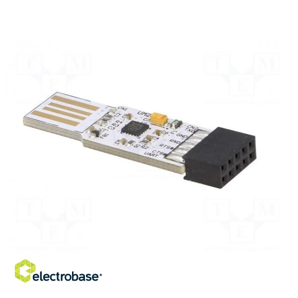 Module: USB | basic UART | USB A,pin strips | 3Mbps | 2.54mm image 8