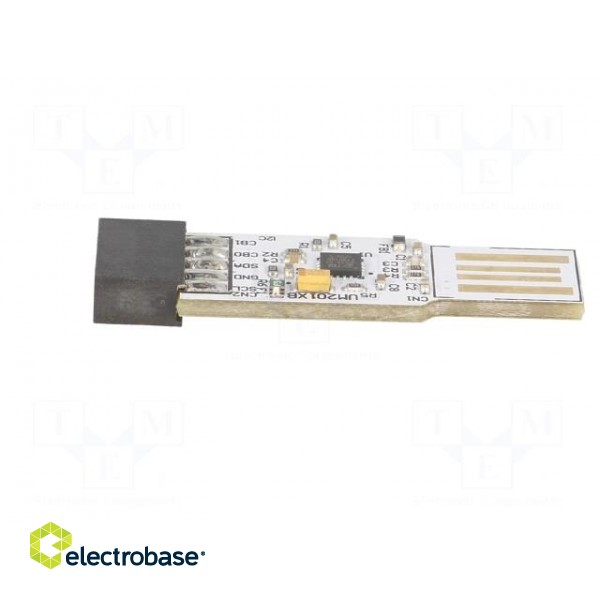 Module: USB | I2C-Slave | USB A,pin strips | 3.4Mbps | 2.54mm фото 7