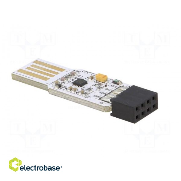 Module: USB | I2C | USB A,pin strips | 3.4Mbps | 2.54mm | PIN: 8 paveikslėlis 8