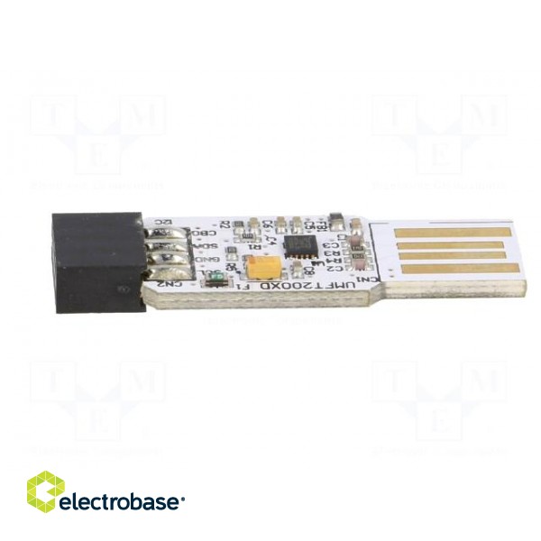 Module: USB | I2C | USB A,pin strips | 3.4Mbps | 2.54mm | PIN: 8 image 3