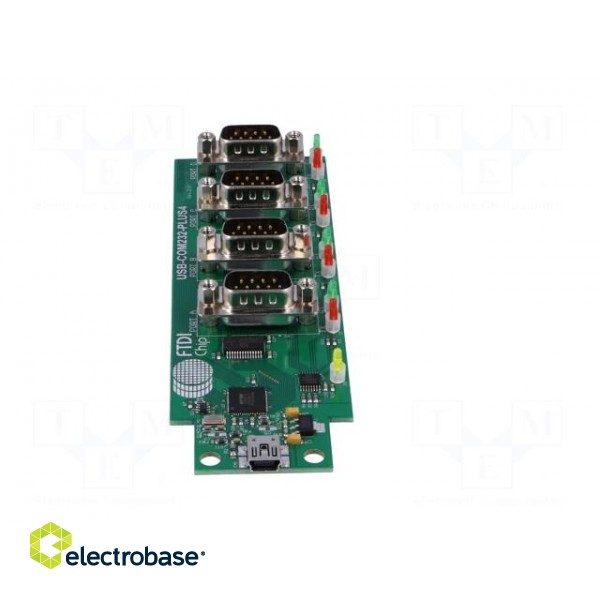 Module: USB | RS232,USB | D-Sub 9pin x4,USB B mini | -40÷85°C | 1Mbps image 9