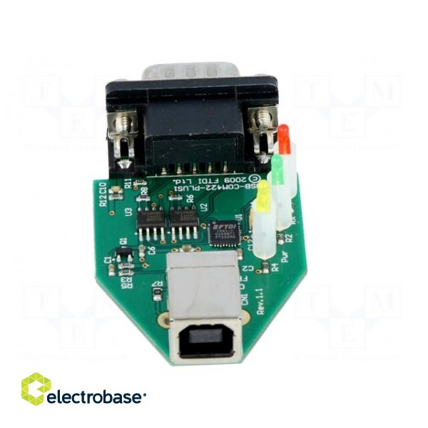 Module: USB | RS422,USB | D-Sub 9pin,USB B | -40÷85°C | 3Mbps image 9