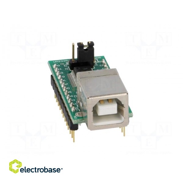 Module: USB | UART | USB B,pin strips | -40÷85°C | 3.3÷5.25VDC image 9