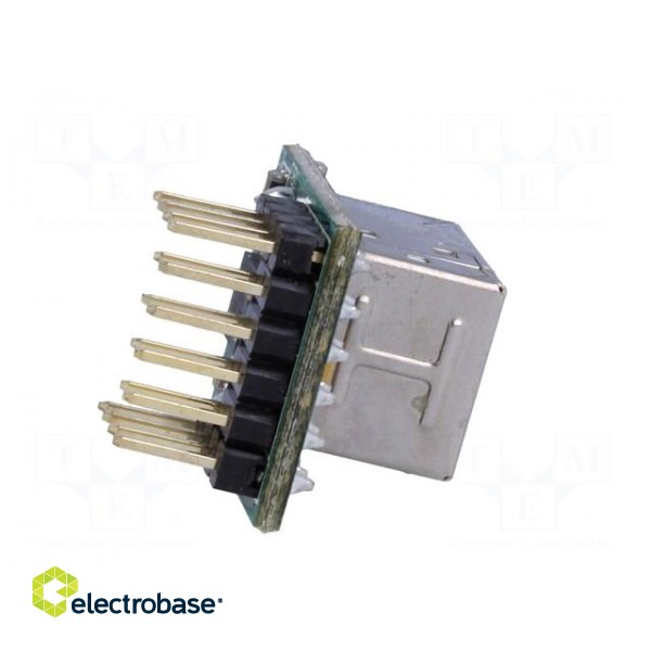 Module: USB | UART | pin strips,USB B | -40÷85°C | 3.3÷5.25VDC image 7