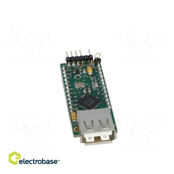 Module: USB | USB | DIP24,USB A | 3,3VDC 200mA | DIP Vinculum II | 5VDC paveikslėlis 10