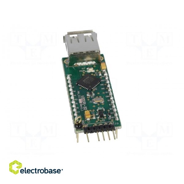 Module: USB | USB | DIP24,USB A | 3,3VDC 200mA | DIP Vinculum II | 5VDC paveikslėlis 6