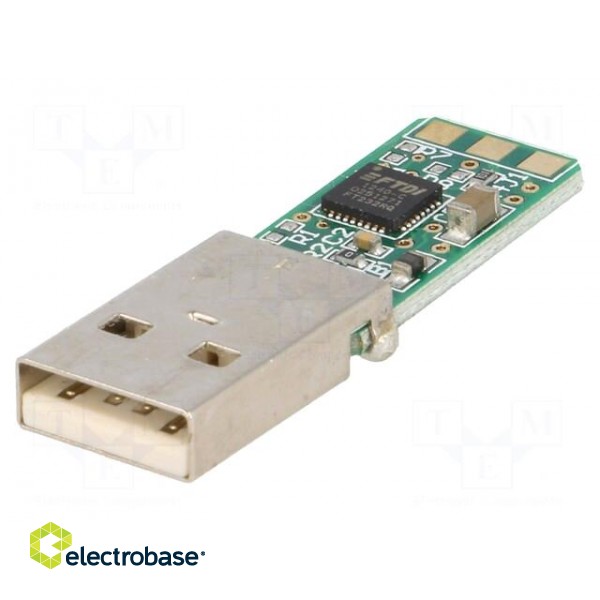 Module: USB | USB | lead | 3.3V | USB A image 1