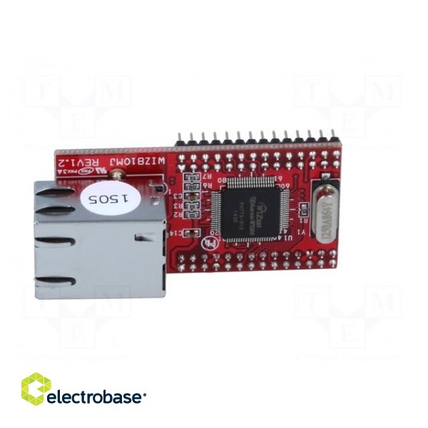 Module: Ethernet | Comp: W5100 | 3.3VDC | SPI | 2mm | PIN: 56(2x14,2x14) image 3