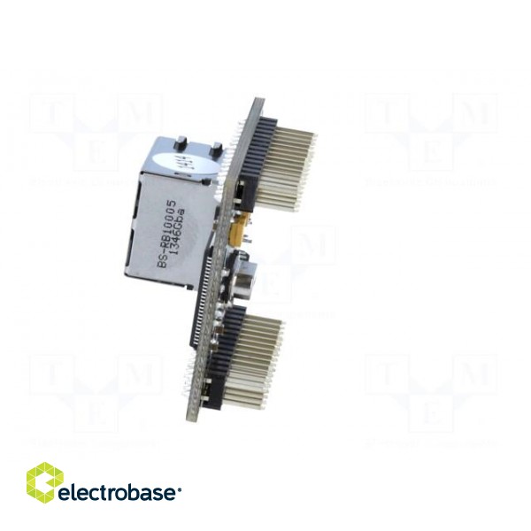 Module: Ethernet | Comp: W5300 | 3.3VDC | parallel | RJ45,pin header image 5