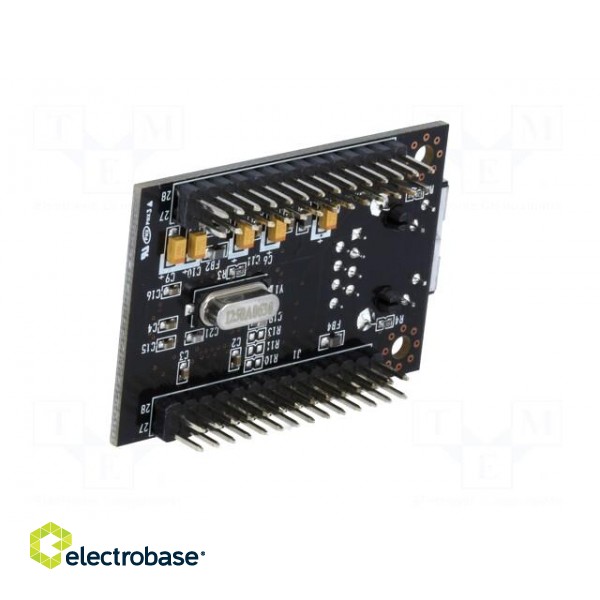 Module: Ethernet | Comp: W5300 | 3.3VDC | parallel | RJ45,pin header paveikslėlis 6