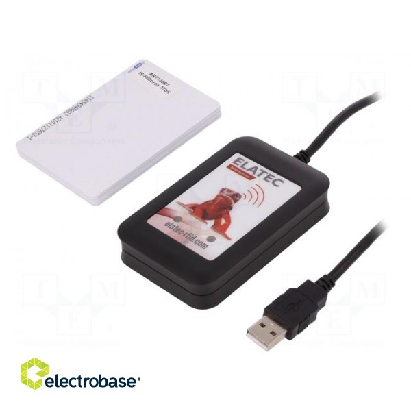 RFID card tester set | 155x100x35mm | USB | 4.3÷5.5V image 1