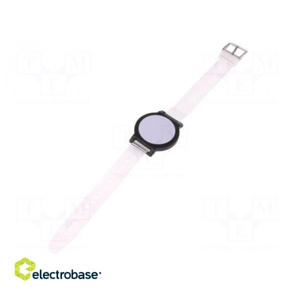 RFID pendant | white | 100÷150kHz | Mat: plastic | 64bit
