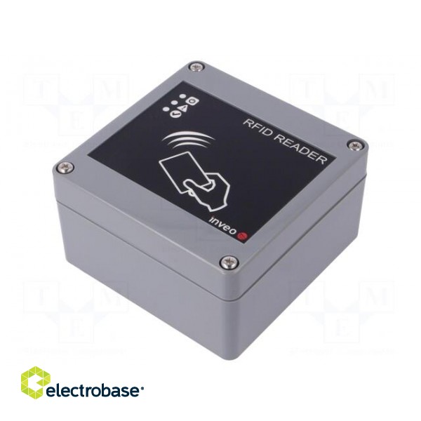 RFID reader | LED status indicator | 100x100x55.6mm | RS485 | 10÷24V
