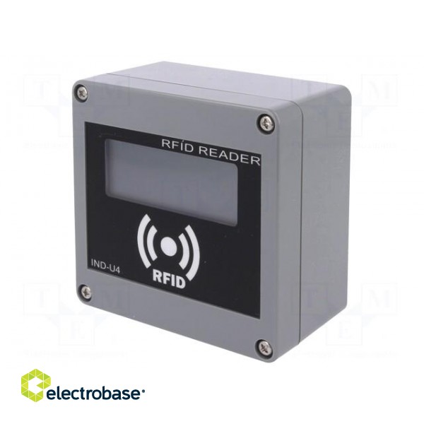 RFID reader | antenna,LED status indicator,real time clock image 1