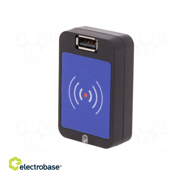 RFID reader | antenna | 60x39x16.5mm | USB | 4.3÷5.5V | Range: 100mm paveikslėlis 3