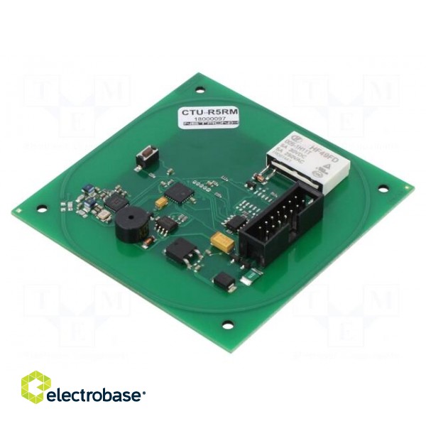 RFID reader | antenna,built-in buzzer | 79.5x79.5mm | 5÷16V