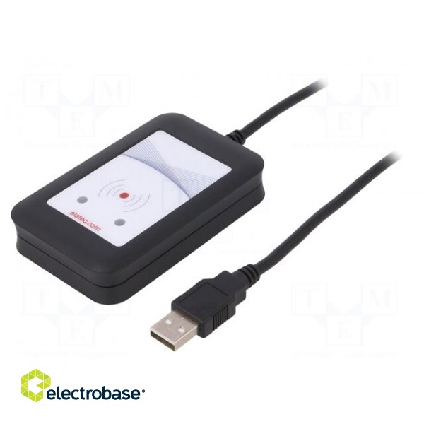 RFID reader | antenna | 88x56x18mm | GPIO,USB | 4.3÷5.5V | f: 13,56MHz фото 1