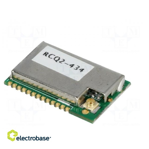 Module: RF | 434MHz | serial | -112dBm | 2.2÷3.6VDC | 20dBm | 15x23.5mm image 4