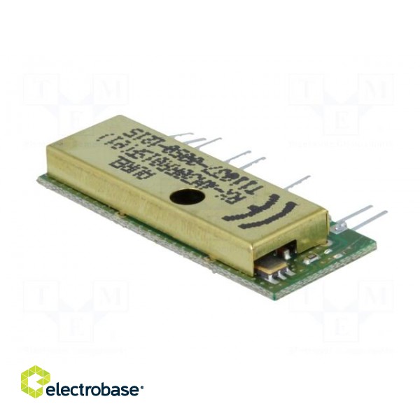 Module: RF | AM receiver | AM,ASK | 433.92MHz | -100dBm | 3VDC | 70uA image 6