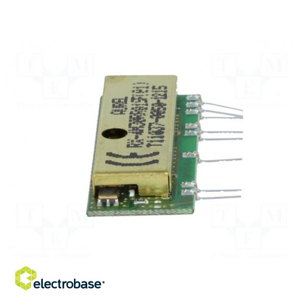 Module: RF | AM receiver | AM,ASK | 433.92MHz | -100dBm | 3VDC | 70uA image 7