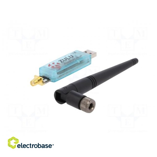 Module: RF | FM transceiver | 868MHz | USB | -121dBm | 2.4÷3.6VDC | 20dBm image 2