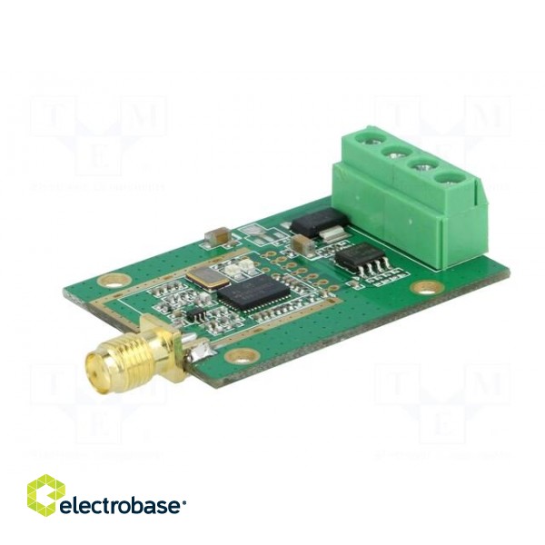 Module: RF | FM transceiver | FSK | 433.92MHz | RS485 | 2.4÷3.6VDC image 2