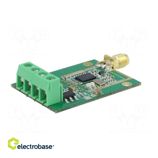 Module: RF | FM transceiver | FSK | 433.92MHz | RS485 | 2.4÷3.6VDC paveikslėlis 6