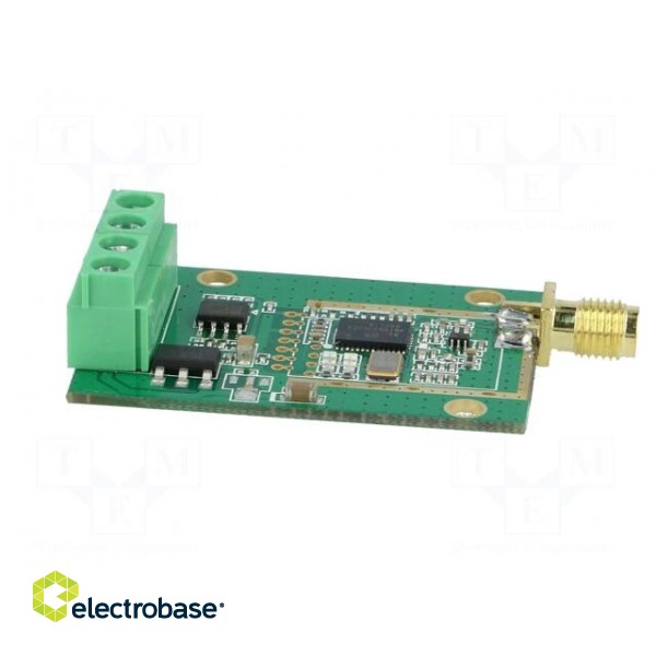 Module: RF | FM transceiver | FSK | 433.92MHz | RS485 | 2.4÷3.6VDC image 7