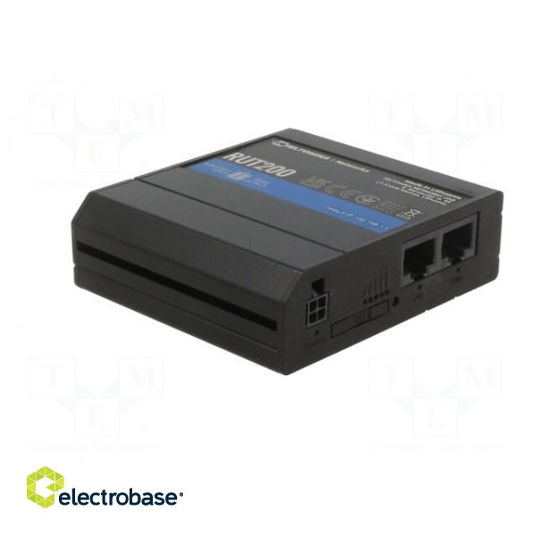 Module: router LTE | DDR2 | 16MBFLASH,128MBSRAM | 83x25x74mm | IP30 image 9