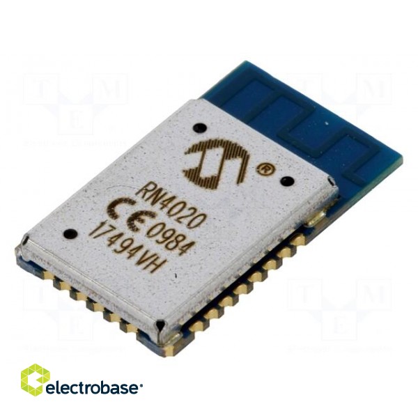 Module: Bluetooth Low Energy | ADC,GPIO,I2C,UART | SMD | 4.1 | 1Mbps
