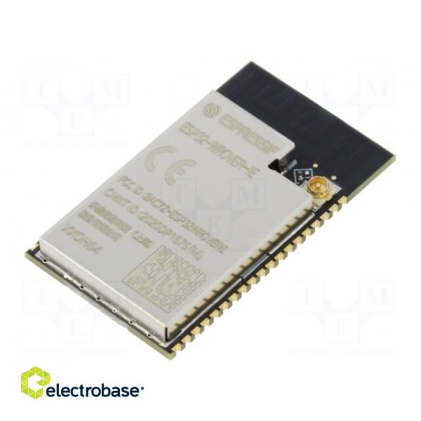 Module: IoT | Bluetooth Low Energy,WiFi | external | SMD | IPEX
