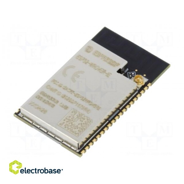 Module: IoT | Bluetooth Low Energy,WiFi | external | SMD | IPEX