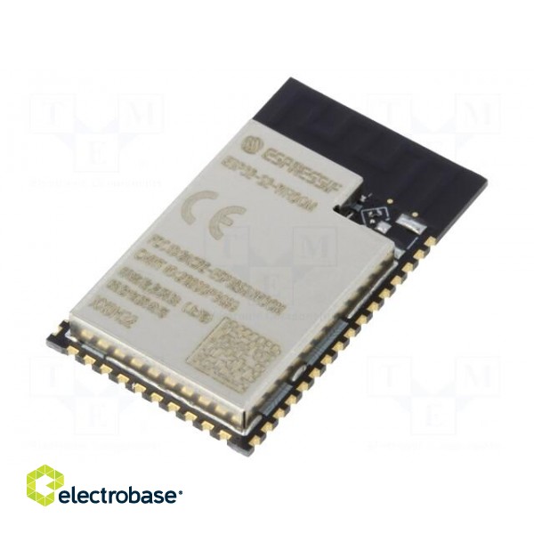 Module: IoT | WiFi | SMD | Band: 2,412G÷2,484GHz