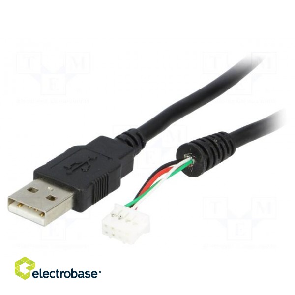 Cable-adapter | 2m | USB | USB A | Works with: T3DO-M,T3DO-N
