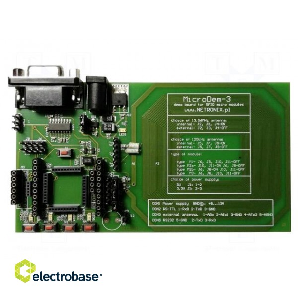 Expansion board | RS232 | 128x70mm | 8÷13VDC | DC,RS232