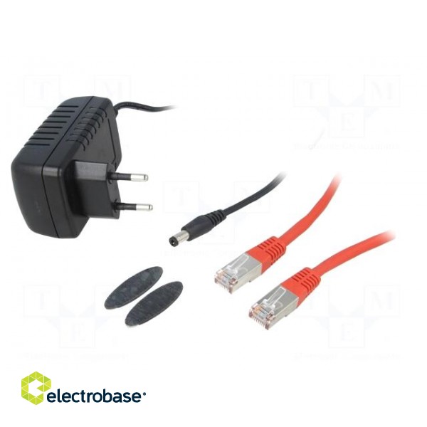 Interface converter | Ethernet x2,USB 3.0 x2 | 115x95mm | 5VDC paveikslėlis 1