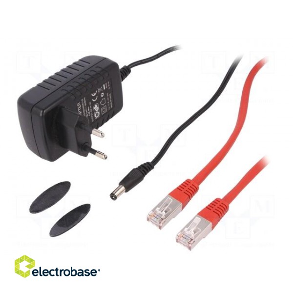 Interface converter | Ethernet,RS232,USB | 95x95x25mm | 5VDC фото 2