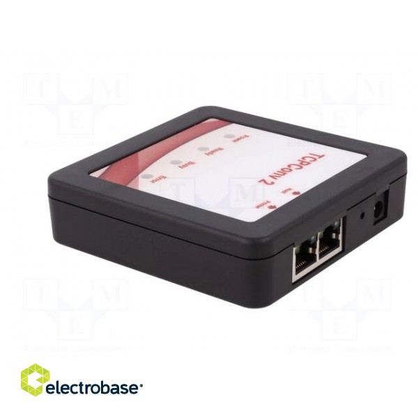 Interface converter | Ethernet,RS232,USB | 95x95x25mm | 5VDC фото 5