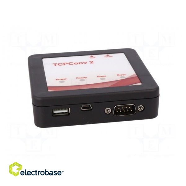 Interface converter | Ethernet,RS232,USB | 95x95x25mm | 5VDC paveikslėlis 10