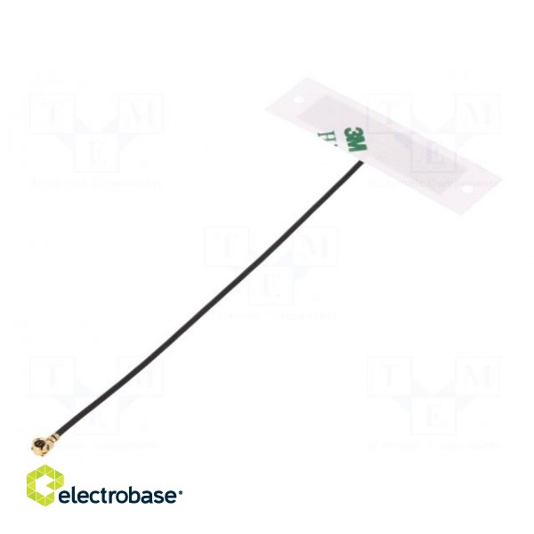 Antenna | Bluetooth,WiFi,ZigBee | 4dBi | linear | for ribbon cable