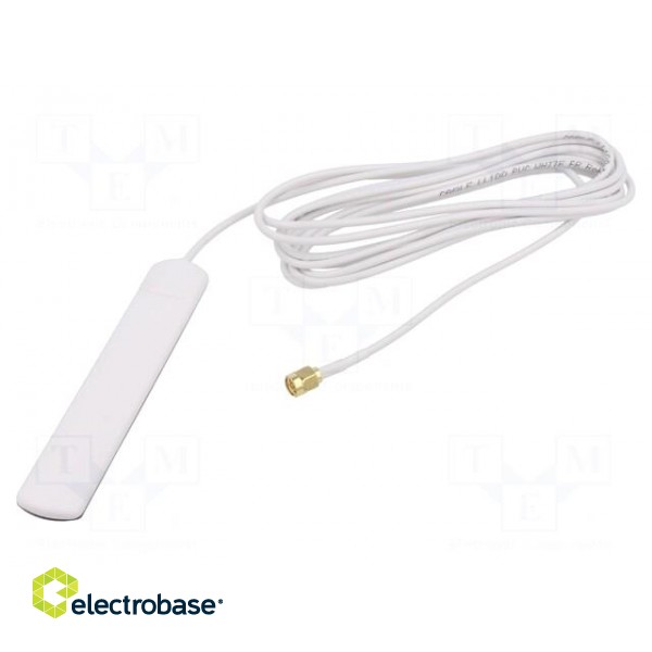 Antenna | 2G,3G,GSM | 3.5dBi,4.6dBi | for ribbon cable | male,SMA