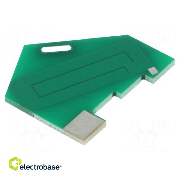 Antenna | GSM | 0dBi | linear | for ribbon cable | 50Ω | 32x29.1x1.6mm image 1