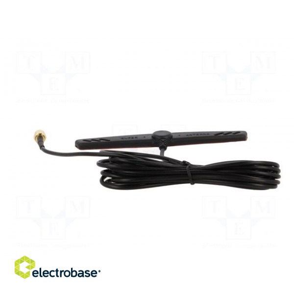 Antenna | GSM | 2.5dBi | linear | Mounting: for ribbon cable | 50Ω paveikslėlis 5