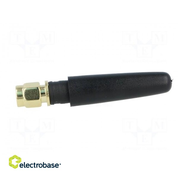 Antenna | GSM | 2dBi | linear | Mounting: twist-on,vertical | 50Ω image 3