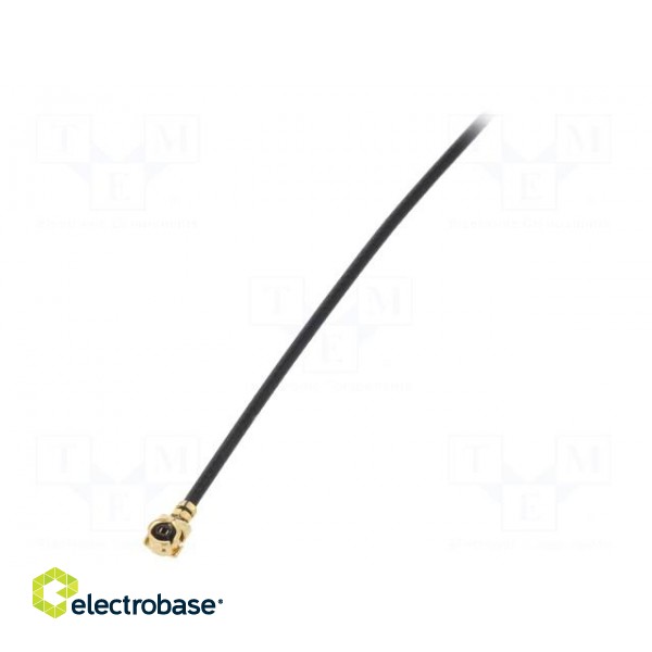 Antenna | ISM,RF | 1.2dBi | linear | for ribbon cable | 87.4x12.4mm paveikslėlis 2