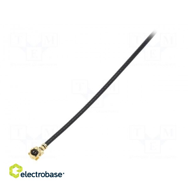 Antenna | Wideband | 4dBi | linear | for ribbon cable | 3÷6GHz | U.FL image 2