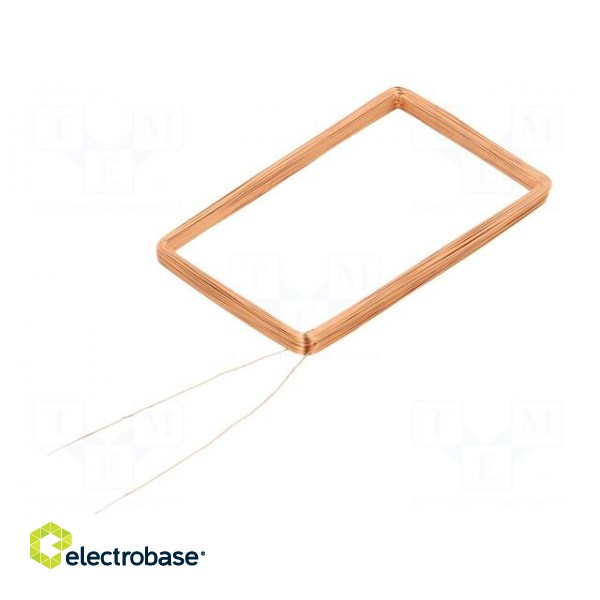 RFID antenna | 125kHz | Body dim: 35x45x3mm | Usable dim: 31x41x3mm