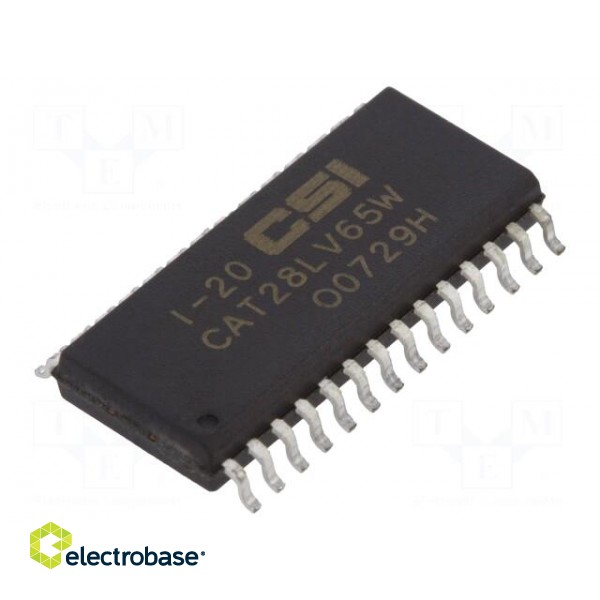 EEPROM memory | parallel | Mounting: SMD | -40÷85°C | Case: SO28 | 200ns