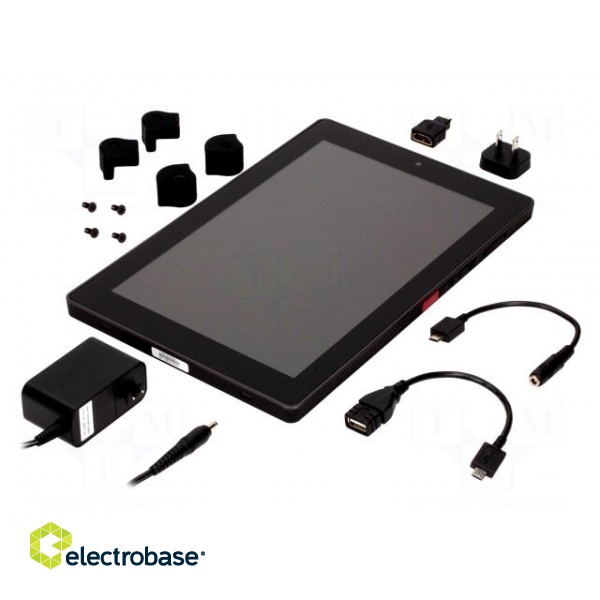 Industrial tablet | RAM: 1GB | Flash: 16GB | VIA dual core | DDR3 | IP65 paveikslėlis 1