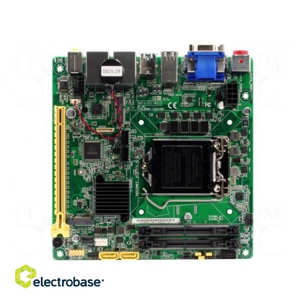 Mini-ITX motherboard | LGA1151 compatible | 170x170mm | 12VDC | DDR4 image 3